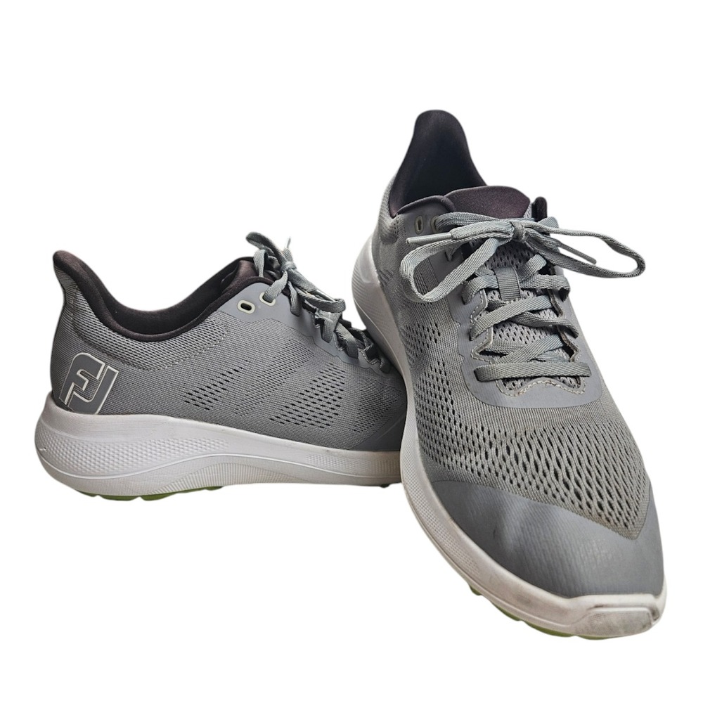Foot‎ Joy Flex 56142 Golf Shoes Mens Size 9 Grey Lightweight Flexible Outdoors